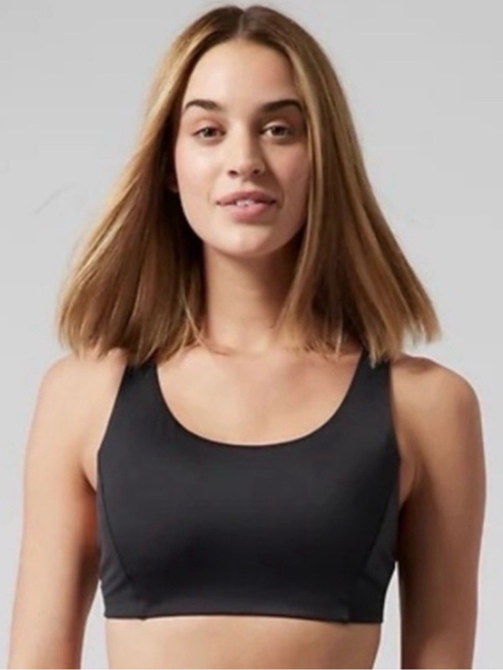 Athleta Black Malibu Bikini Top A-C